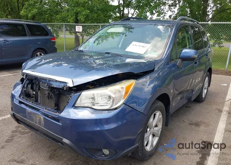 2014 Subaru Forester 2.5I Touring из США, поврежденный, VIN JF2SJAMC1EH462240